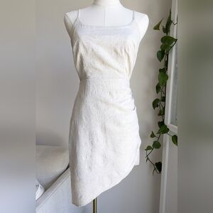 Anthropologie Asymmetrical Mini Dress
